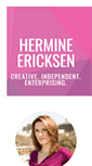 Mobile Screenshot of hermineericksen.com